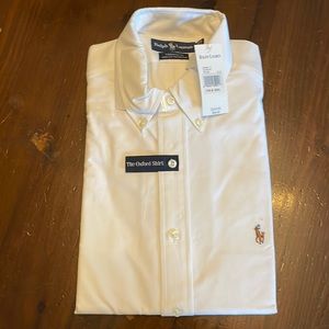 NWT Men’s Ralph Lauren Oxford Shirt size 16-34
